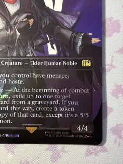 Magic The Gathering: Final Fantasy XV Ardyn, the Usurper (Borderless) Surge Foil - Image 4