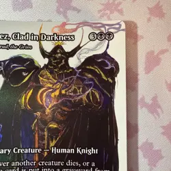 MTG Final Fantasy GOLBEZ, CLAD IN DARKNESS Showcase FOIL U 0010 FFIV - Image 5