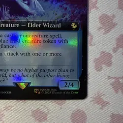 Hermes, Overseer of Elpis (Extended Art) Foil - Final Fantasy MTG - NM Unplayed - Image 3