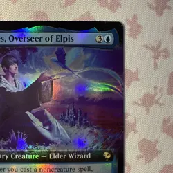 Hermes, Overseer of Elpis (Extended Art) Foil - Final Fantasy MTG - NM Unplayed - Image 4