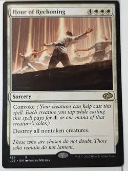 Hour of Reckoning - Jumpstart 2022 - Magic the Gathering MTG Nice! - Image 1