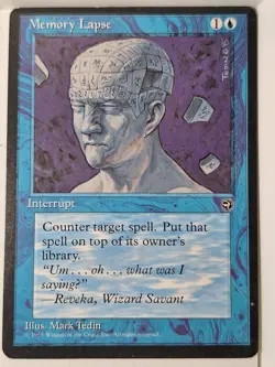 Memory Lapse (A) - Homelands - Magic the Gathering MTG Nice! - Image 1