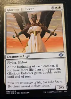 Glorious Enforcer 014/303 Uncommon Modern Horizons 2 Magic: The Gathering - Image 1