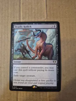 Deadly Rollick Commander Masters Regular - Image 1