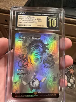 MTG Darkness of Eternity Foil #0008 - Final Fantasy - CGC Pristine 10 ?? FFIX - Image 1