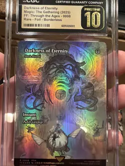 MTG Darkness of Eternity Foil #0008 - Final Fantasy - CGC Pristine 10 ?? FFIX - Image 3