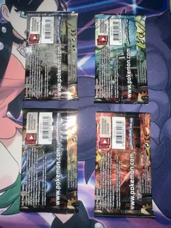 Pokemon TCG XY Steam Siege Art set 4 Booster Packs Sealed - Image 2