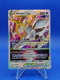 🔵 Pokemon TCG Brilliant Stars ARCEUS VSTAR 123/172 Ultra Rare NM - Image 1