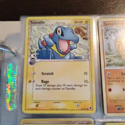 Totodile (Delta Species) - 67/101 - Pokemon Dragon Frontiers Reverse Holo LP - Image 1