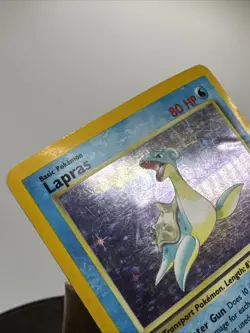 Lapras 10/62 Fossil Set Rare Holo Pokemon Card 1999 WOTC - Image 5