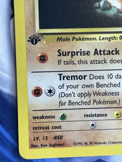 Pokemon Card Brock's Diglett 67/132 Gym Challenge Common Unlimited LP - Image 4