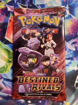 Pokemon TCG Destined Rivals Booster Pack / NEW / SEALED / Random Art - Image 1