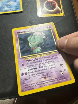 Misdreavus 39 Wizards Black Star Promo WOTC Pokemon League 2001 LP - Image 4