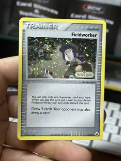 Fieldworker 73/92 EX Legend Maker 2006 Reverse Holo Mew Pokemon Card TCG - Image 3