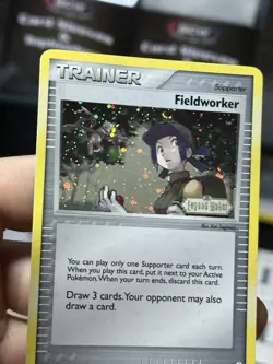 Fieldworker 73/92 EX Legend Maker 2006 Reverse Holo Mew Pokemon Card TCG - Image 5