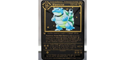 Pokemon cards Charizard, Blastoise, and Venusaur - Black Metal Cards - Image 3