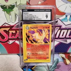 CGC 9 Rapidash 51 Black Star Promo Pokemon Center NY - Pokemon TCG - SHIPS FAST - Image 1