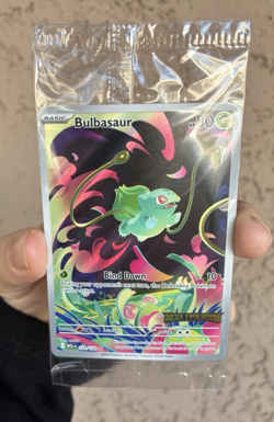Bulbasaur Stamped, Pokemon SEALED, Mega Evolution, Illustration Rare, 133/132 - Image 4