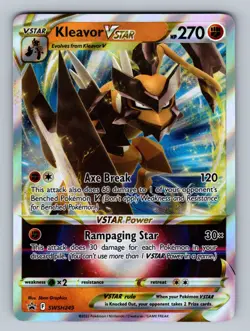 Kleavor VSTAR SWSH249 Promo SWSH: Sword & Shield Promo Cards NM - LP Pokemon TCG - Image 1