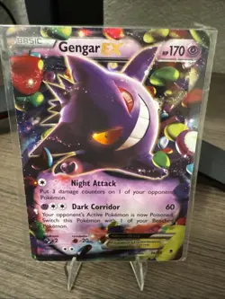 Pokemon Gengar EX Holo Ultra Rare TCG Card 34/119 - Image 1
