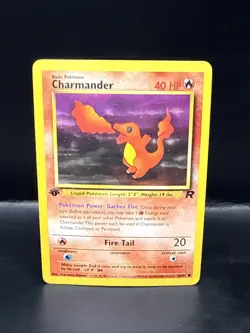 Pokemon TCG Charmander Team Rocket 1st Edition 50/82 Common Vintage WOTC D - Image 2