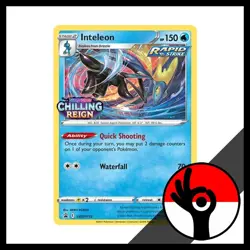 Pokemon TCG: Sword & Shield Promo - SWSH113 - Inteleon - Image 1