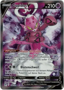 Pokemon Cupidos V Full Art Verlorener Ursprung 178/196 Near Mint Deutsch - Image 1
