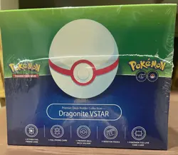 Pokemon TCG: Pokemon GO Dragonite VSTAR Premier Deck Holder Collection - 9 Packs 820650850790 - Image 4