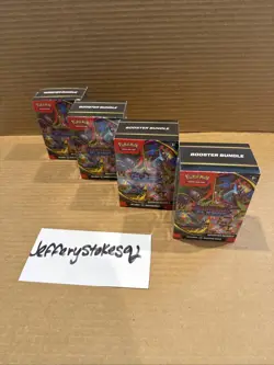 Pokemon TCG Phantasmal Flames Booster Bundle Box Lot Of Four - Image 1