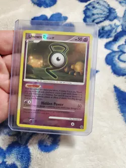 LP Pokemon Cards: Great Encounters Reverse Holo: Unown G 57/106 - Image 1