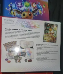 Pokemon Prismatic Evolutions Elite Trainer Box ETB New Sealed *READ DESCRIPTION - Image 5
