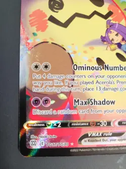 Pokemon Mimikyu VMAX TG17/TG30 SWSH09 Brilliant Stars Trainer Gallery Alt Art NM - Image 4