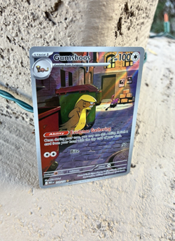Gumshoos Full Art, Pokemon Near Mint, Mega Evolution, Illustration Rare, 153/132 - Image 4