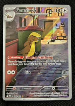 Gumshoos Full Art, Pokemon Near Mint, Mega Evolution, Illustration Rare, 153/132 - Image 5