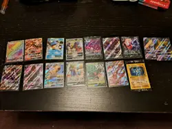 Pokemon V / Vstar / Ex/ Vmax / Gx & First Edition Machamp Card Lot (16 NM Cards) - Image 1