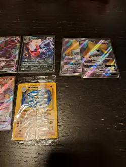 Pokemon V / Vstar / Ex/ Vmax / Gx & First Edition Machamp Card Lot (16 NM Cards) - Image 5