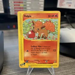 Pokemon Vulpix 116/147 Aquapolis Regular MP/HP - Image 1