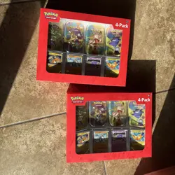 Pokemon TCG Scarlet & Violet 151 Mini Tin 4-Pack Lot of 2 Sam's Club SEALED - Image 1