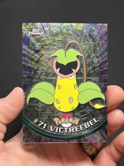 Pokemon Card - 2000 Topps Chrome Series 1 Victreebel #71 Holo Foil LP - Image 1
