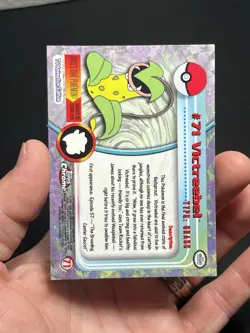 Pokemon Card - 2000 Topps Chrome Series 1 Victreebel #71 Holo Foil LP - Image 3