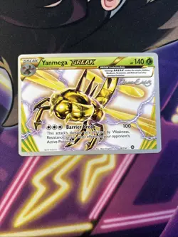 Yanmega BREAK 8/114 Pokemon TCG XY: Steam Siege World Championships NM - Image 1