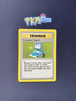 Pokemon TCG Computer Search Base Set 71/102 Regular Rare ( 4th Print ) MP. - Image 1