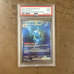 Pokemon TCG Blastoise EX 200/165 Sv: Scarlet & Violet 151 PSA 9 Mint - Image 1