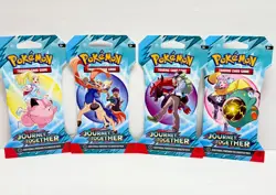Pokemon TCG: (4) "Journey Together" Sleeved Booster Packs~Art Set~SEALED~ *NEW* - Image 3