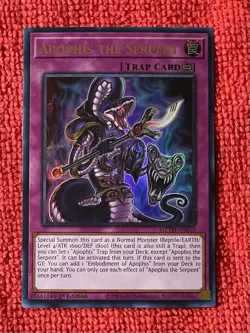 YuGiOh! Apophis the Serpent - Maze of the Master (MZTM) - Ultra Rare - Image 1