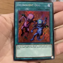 Delinquent Duo LCKC-EN101 Unlimited Secret Rare Near Mint +Bonus FREE SHIPPING! - Image 1