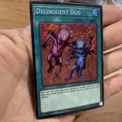 Delinquent Duo LCKC-EN101 Unlimited Secret Rare Near Mint +Bonus FREE SHIPPING! - Image 2