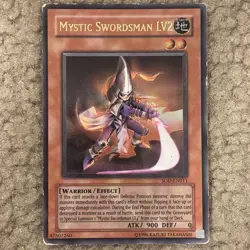 Yu-Gi-Oh! TCG Mystic Swordsman LV2 Unlimited Ultimate Rare SOD-EN011 MP/HP - Image 1