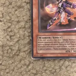 Yu-Gi-Oh! TCG Mystic Swordsman LV2 Unlimited Ultimate Rare SOD-EN011 MP/HP - Image 5