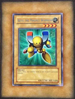 Yugioh Beta the Magnet Warrior RP02-EN090 Rare LP - Image 1